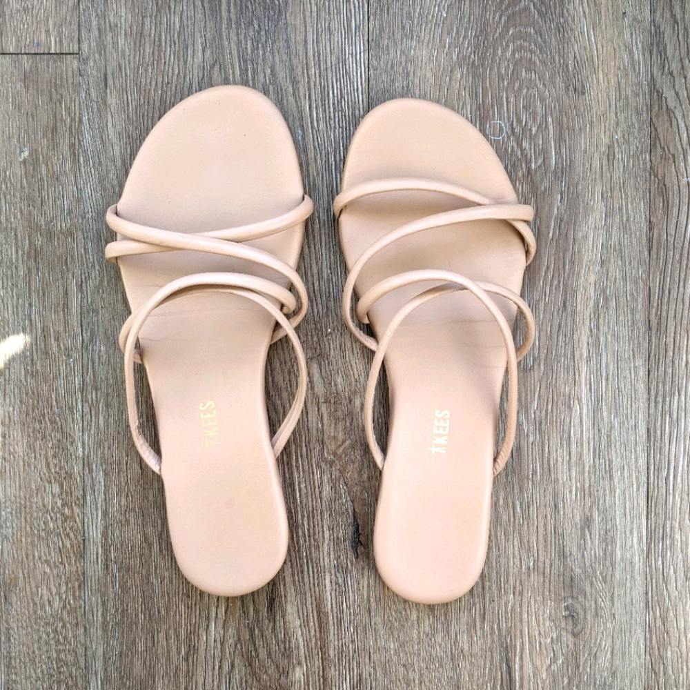 Tkees Sloane Sandal nude size 9